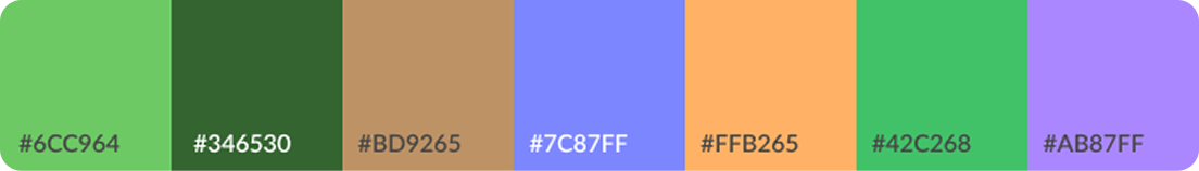 Color palette