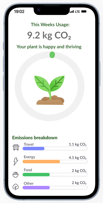 Forest Friend app screen