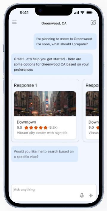 LocalGenie on iPhone